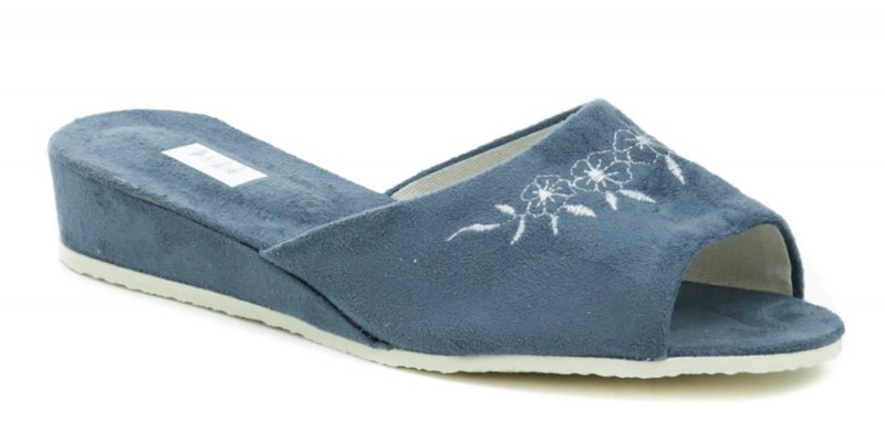 Pegres 1030 modré dámské papuče | ARNO.cz - obuv s tradicí