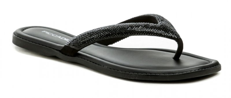 Piccadilly 508039-1 černé dámské žabky | ARNO.cz - obuv s tradicí