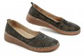 Urban Ladies 321-24  černé dámské mokasíny | ARNO.cz - obuv s tradicí