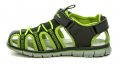 Wojtylko 5S24440C černo zelené dětské sandály | ARNO.cz - obuv s tradicí