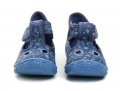 Befado 630P011 modré dětské bačkůrky | ARNO.cz - obuv s tradicí