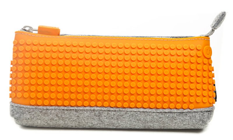 Uanyi B002 oranžový Pixel Art kreativní penál | ARNO.cz - obuv s tradicí