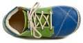 Pegres 1406B modro zelené dětské botičky | ARNO.cz - obuv s tradicí