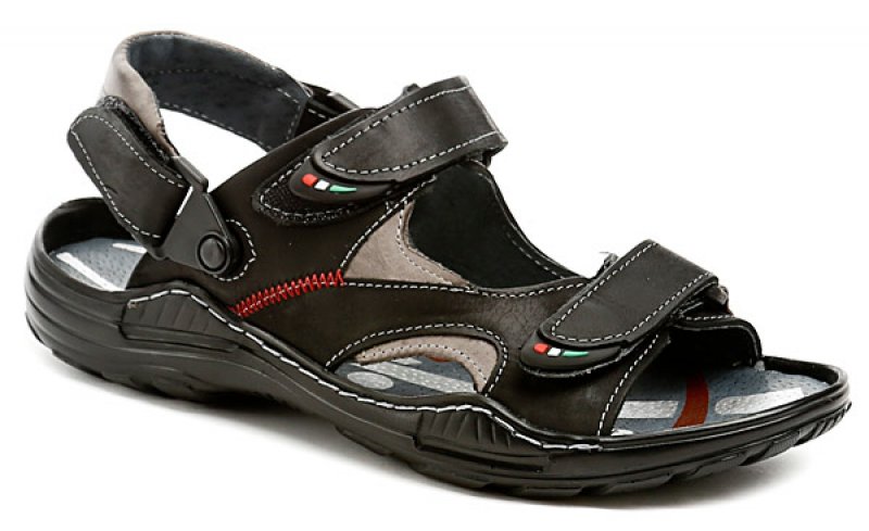 Mateos 362 černé pánské sandály | ARNO.cz - obuv s tradicí