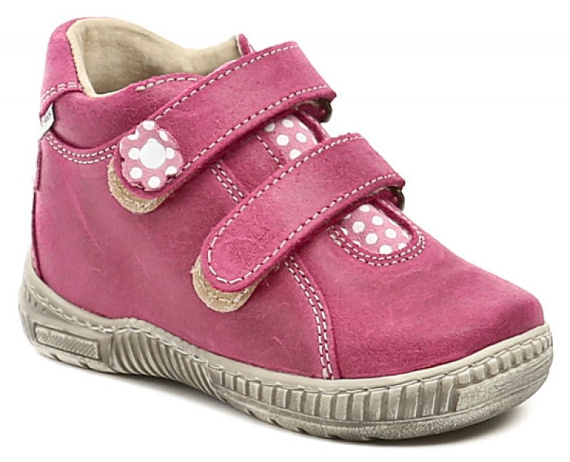 Pegres 1404 růžové dětské botičky | ARNO.cz - obuv s tradicí
