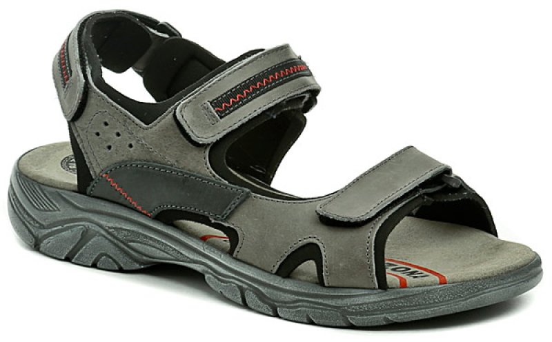 Arizona 7849 šedé pánské sandály | ARNO.cz - obuv s tradicí