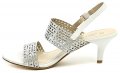 Eveline HJM-8227-7 bílo stříbrné dámské střevíce | ARNO.cz - obuv s tradicí