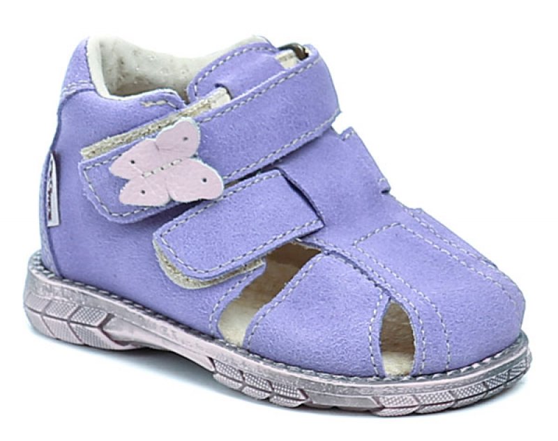 Pegres 1201 fialové dětské sandálky | ARNO.cz - obuv s tradicí