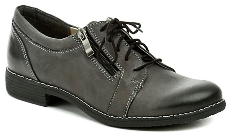 Mintaka 621049-23 šedé dámské polobotky | ARNO.cz - obuv s tradicí