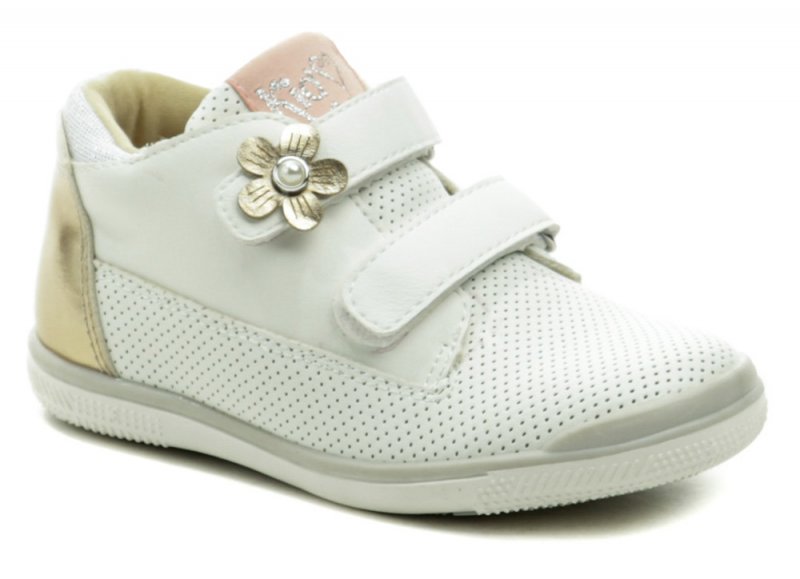 American Club GC06-21 bílé dívčí polobotky | ARNO.cz - obuv s tradicí