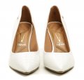 VIZZANO 1185-802 bílé dámské lodičky na podpatku | ARNO.cz - obuv s tradicí