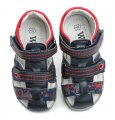 Wojtylko 3S23732 modro červené dětské sandály | ARNO.cz - obuv s tradicí