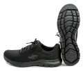 Skechers 149303-BBK černé dámské polobotky | ARNO.cz - obuv s tradicí