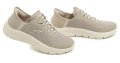 Skechers 124836-TPE béžové dámské Slip-in polobotky | ARNO.cz - obuv s tradicí