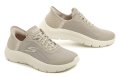 Skechers 124836-TPE béžové dámské Slip-in polobotky | ARNO.cz - obuv s tradicí