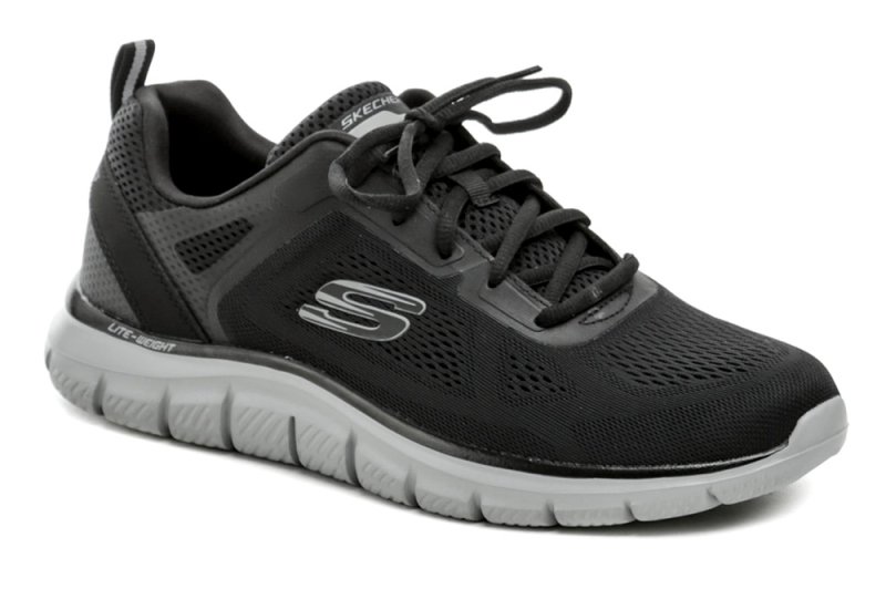 Skechers 232698-BKCC černé pánské polobotky | ARNO.cz - obuv s tradicí