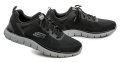 Skechers 232698-BKCC černé pánské polobotky | ARNO.cz - obuv s tradicí