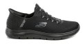 Skechers 232457-BBK černé pánské Slip-in polobotky | ARNO.cz - obuv s tradicí