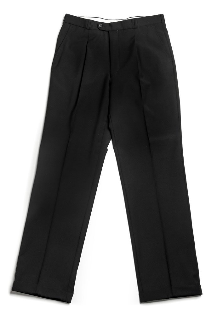 Veltex Petr černé pánské kalhoty se sámkem EUR 182/88